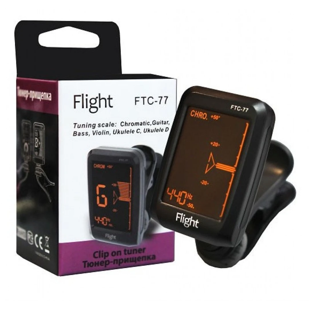 Тюнер-прищепка Flight FTC-77
