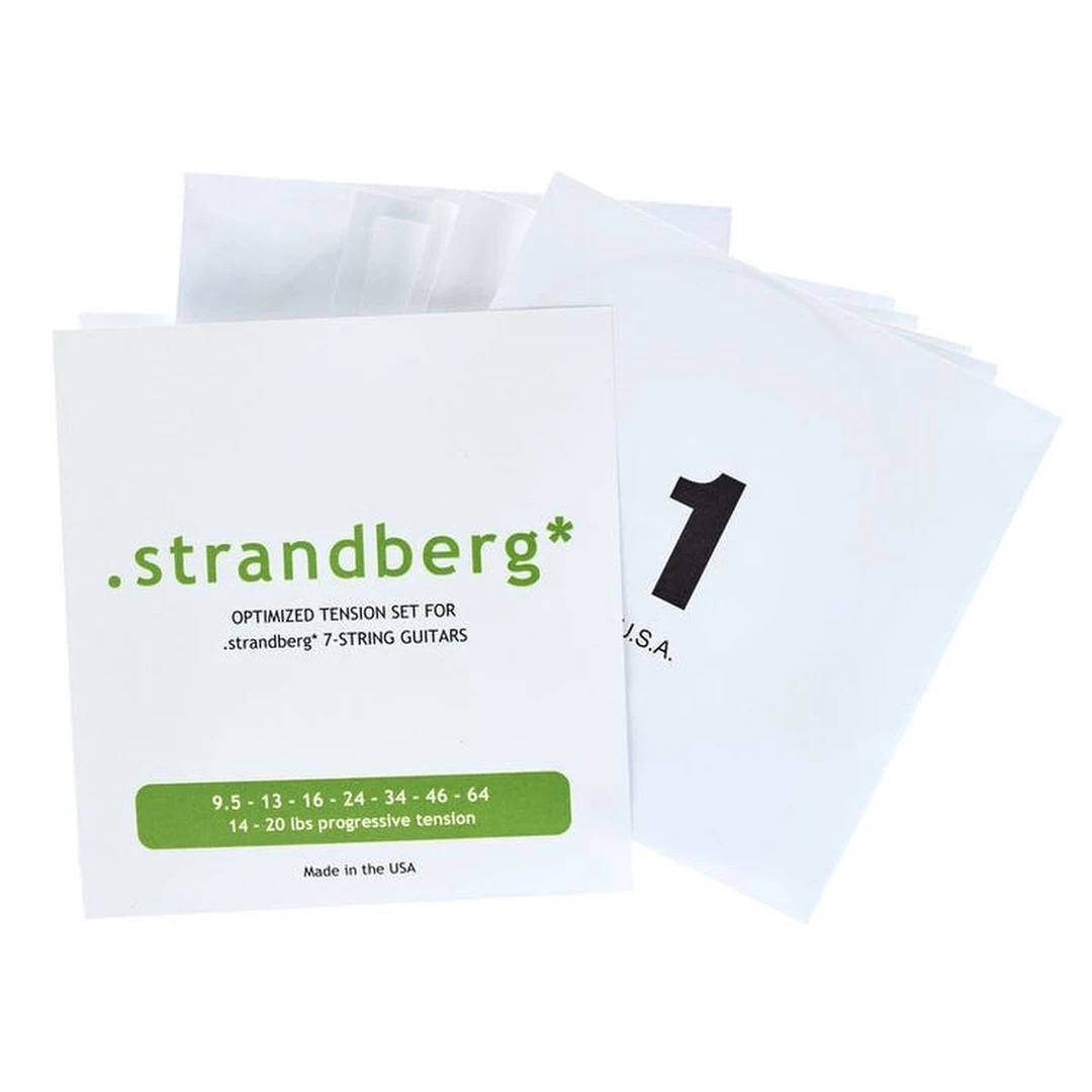 Струны для электрогитары Strandberg Optimized Tension Strings for Boden 7/CL7 (Набор из 5 комплектов струн)