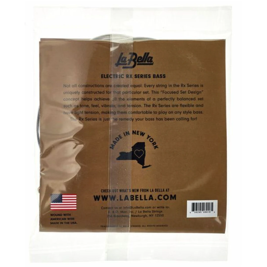 Струны для бас-гитары La Bella RX-S5B 45-125