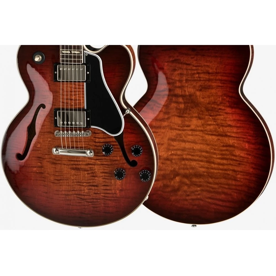 Полуакустическая гитара Gibson ES-275 Thinline Figured Maple 2019 Cherry Cola