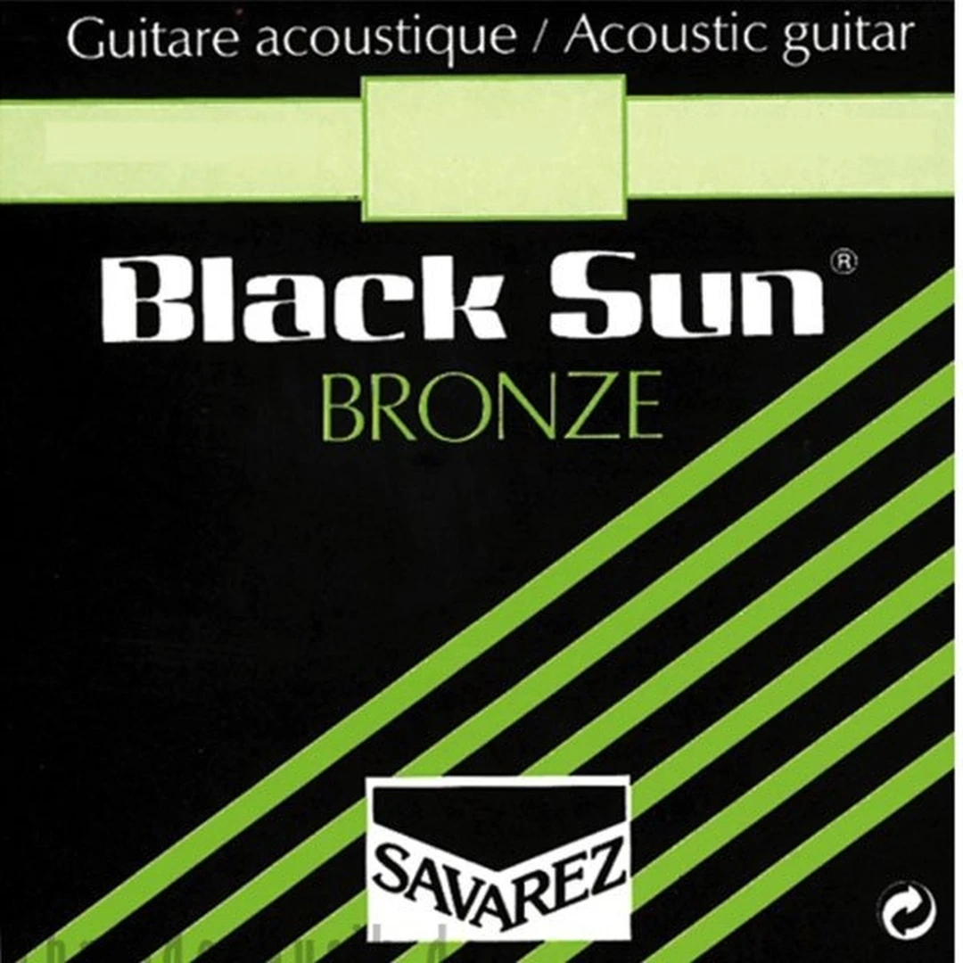 Струны для 12-ти струнной акустической гитары Savarez 2630XL Black Sun 10-47
