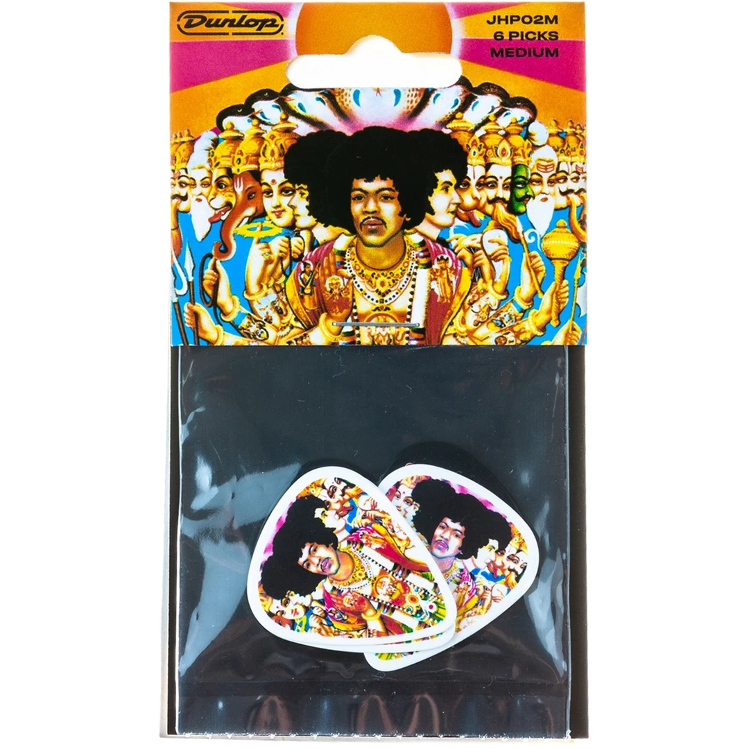 Набор медиаторов Dunlop JHP02M Jimi Hendrix Bold As Love