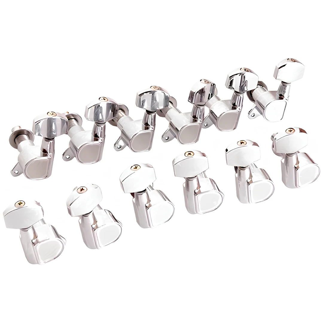 Колки для гитары Cort MH810-6+6-CR