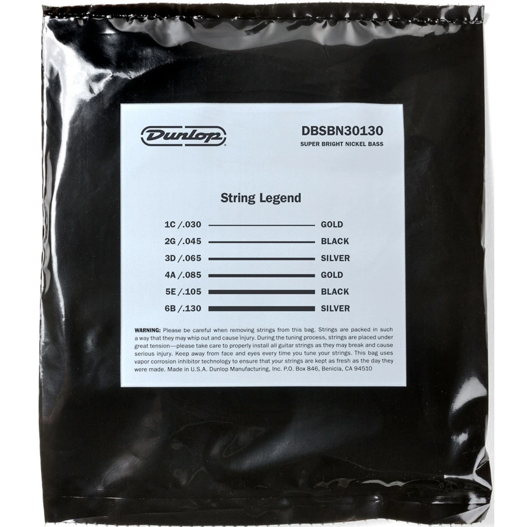 Струны для бас-гитары Dunlop DBSBN30130 30-130