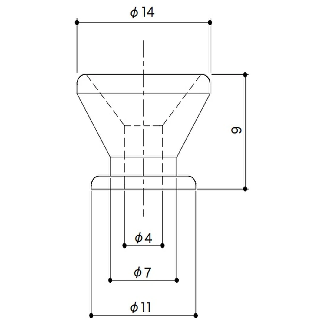 Пуговицы для ремня Gotoh EP-B2 N