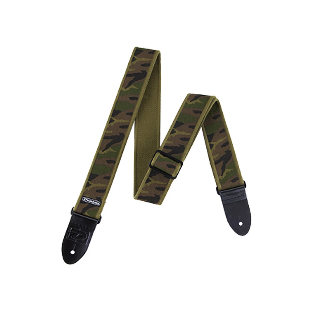 Ремень для гитары Dunlop D38-33GN STRAP GI CAMMO