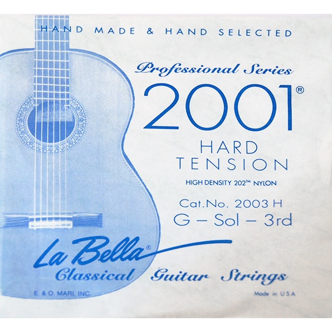Струна для классической гитары La Bella 2003H