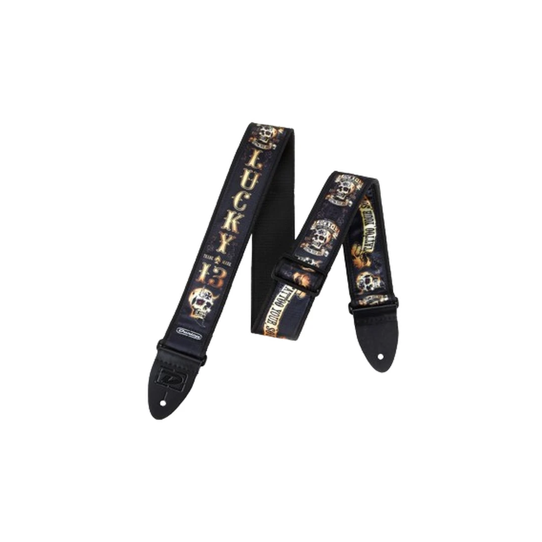 Ремень для гитары Dunlop D38-27LB STRAP L13 BIKES B&amp;B