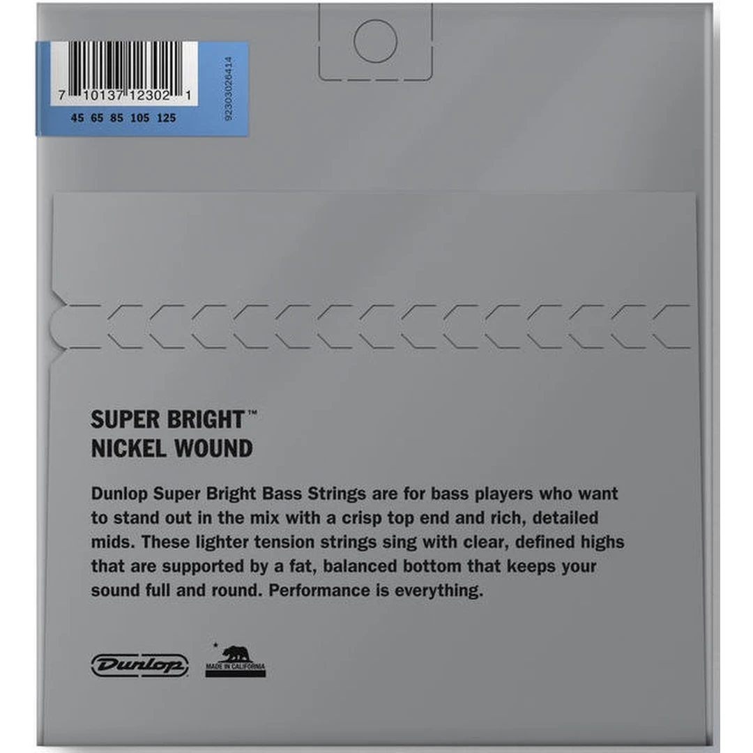 Струны для бас-гитары Dunlop DBSBN45125S 45-125