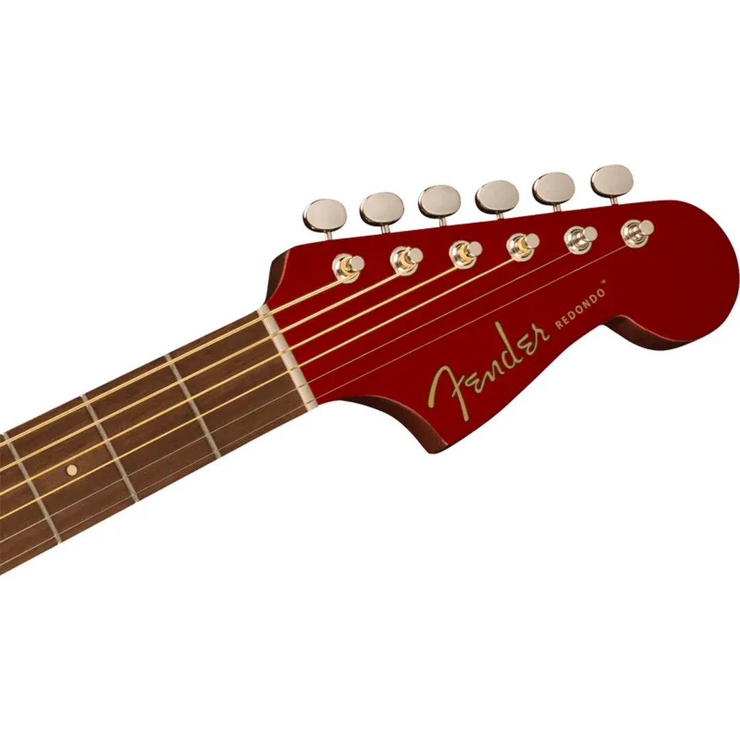 Электроакустическая гитара Fender Redondo Player Candy Apple Red