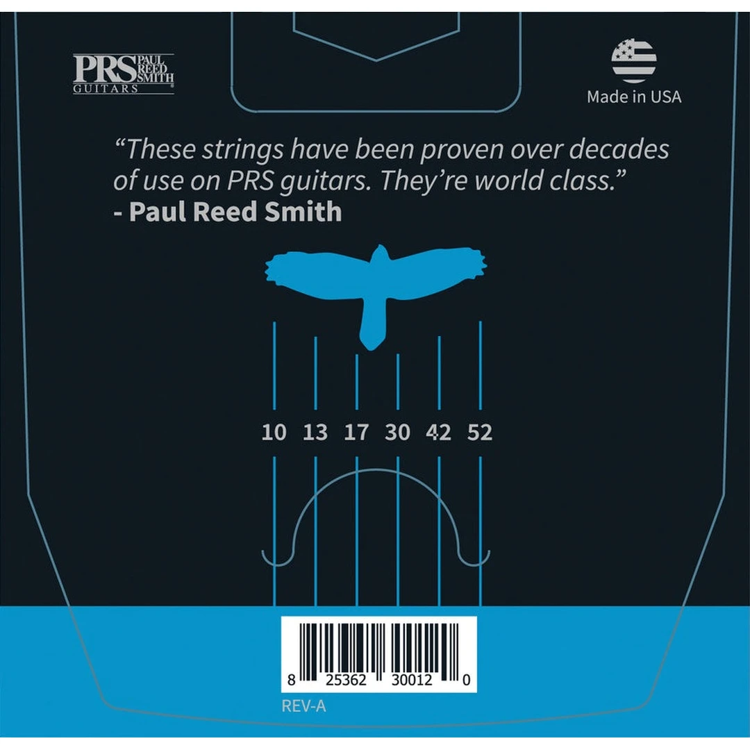 Струны для электрогитары PRS Classic Light Top/Heavy Bottom 10-52