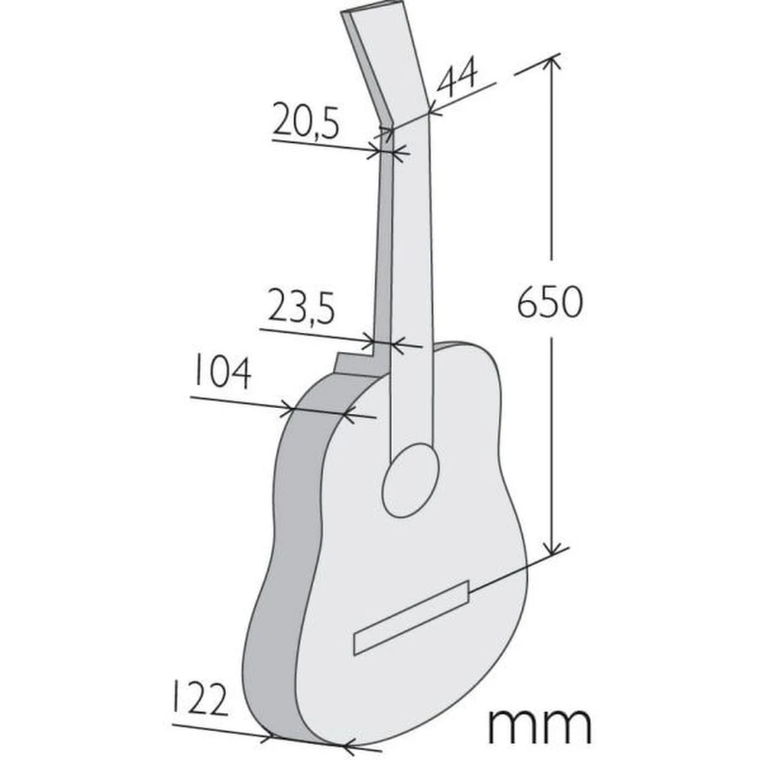 Акустическая гитара Alhambra W-1 B