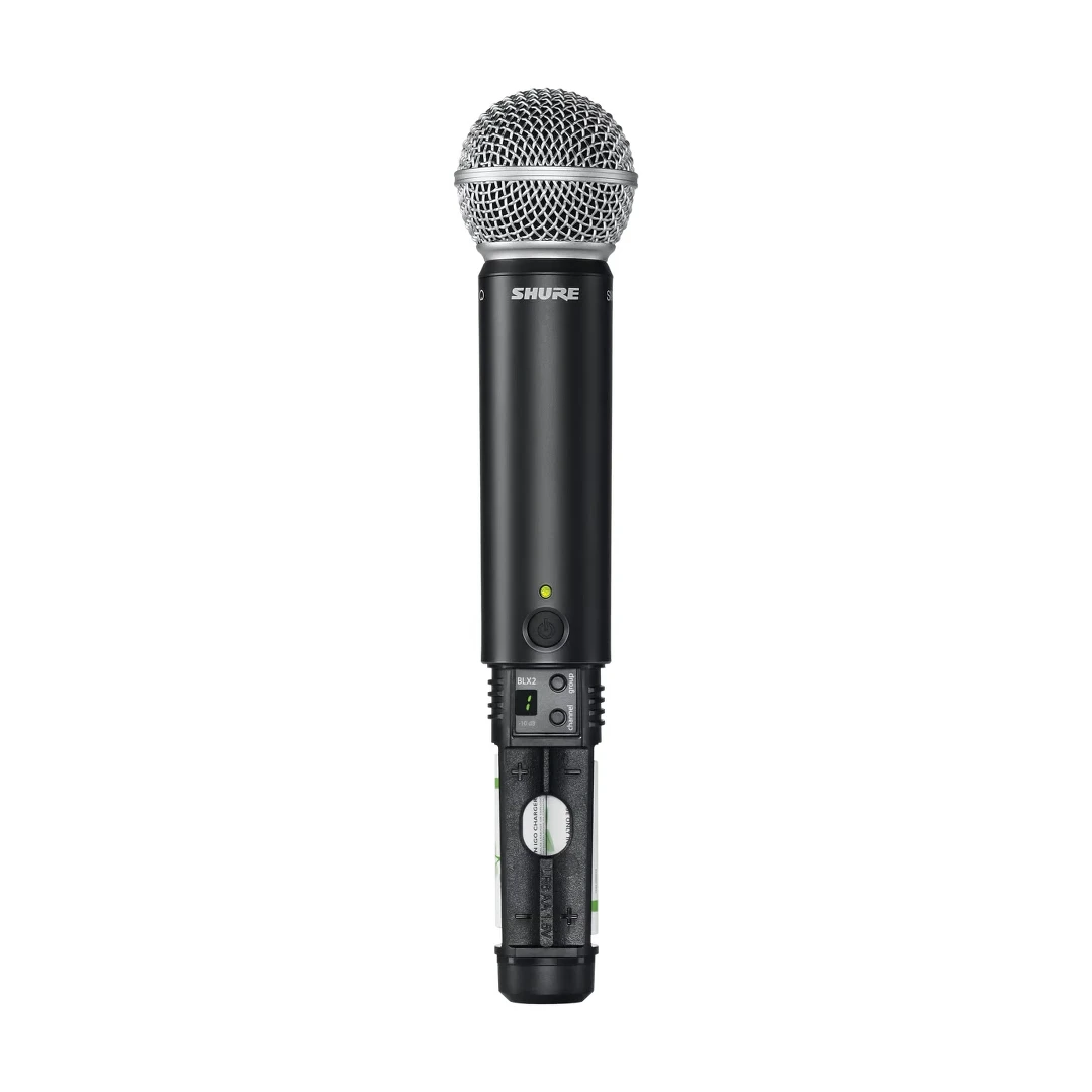 Радиосистема двухканальная с двумя ручными микрофонами SM58 Shure BLX288E/SM58-H8E