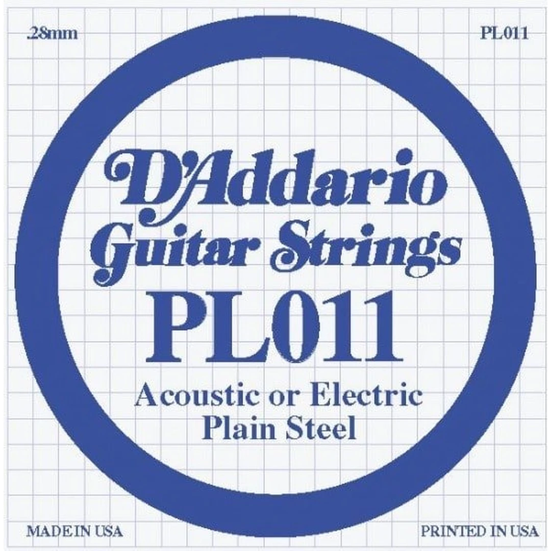 Струна для гитары D'addario PL011