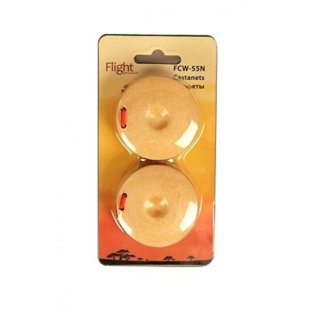 Кастаньеты деревянные Flight FCW-55N