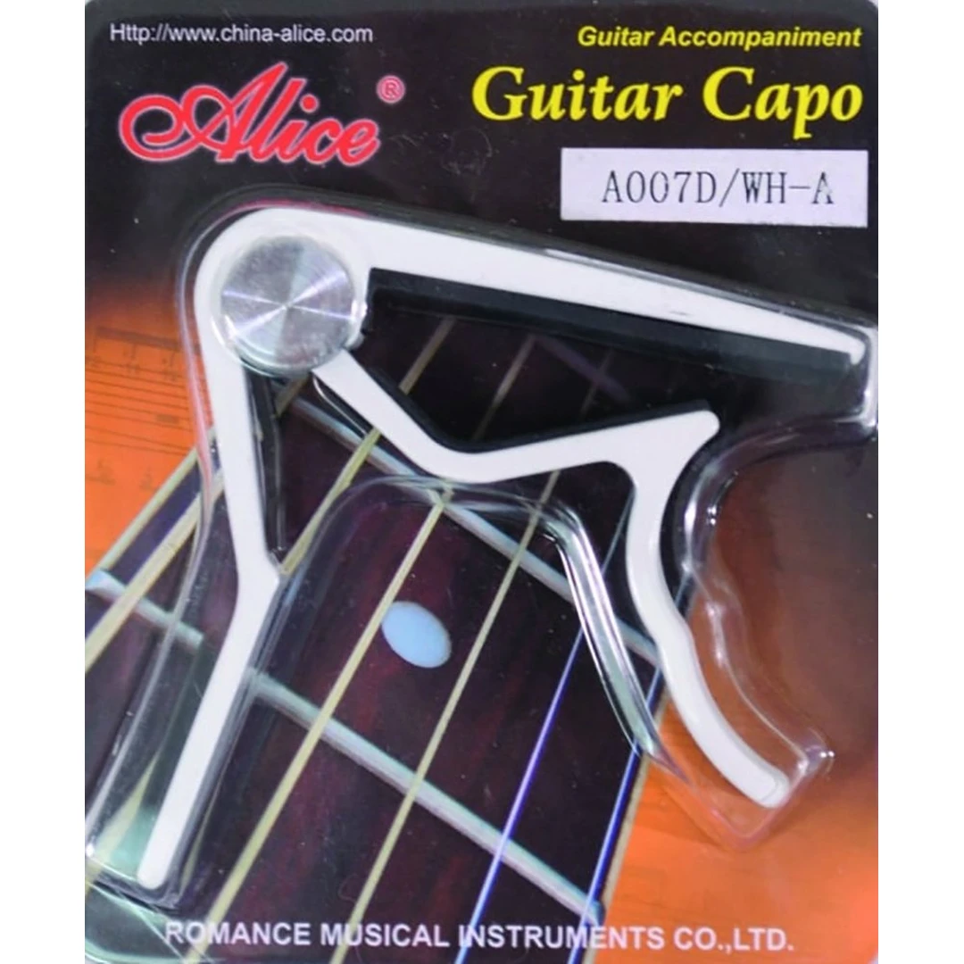 Каподастр Alice A007D/WH-A