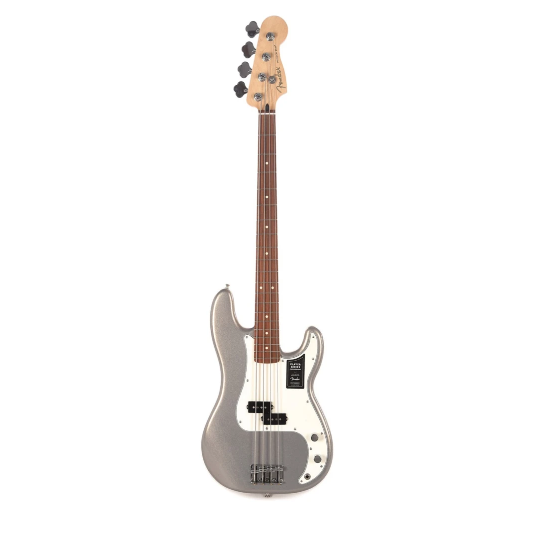Бас-гитара Fender Player Precision Bass PF Silver