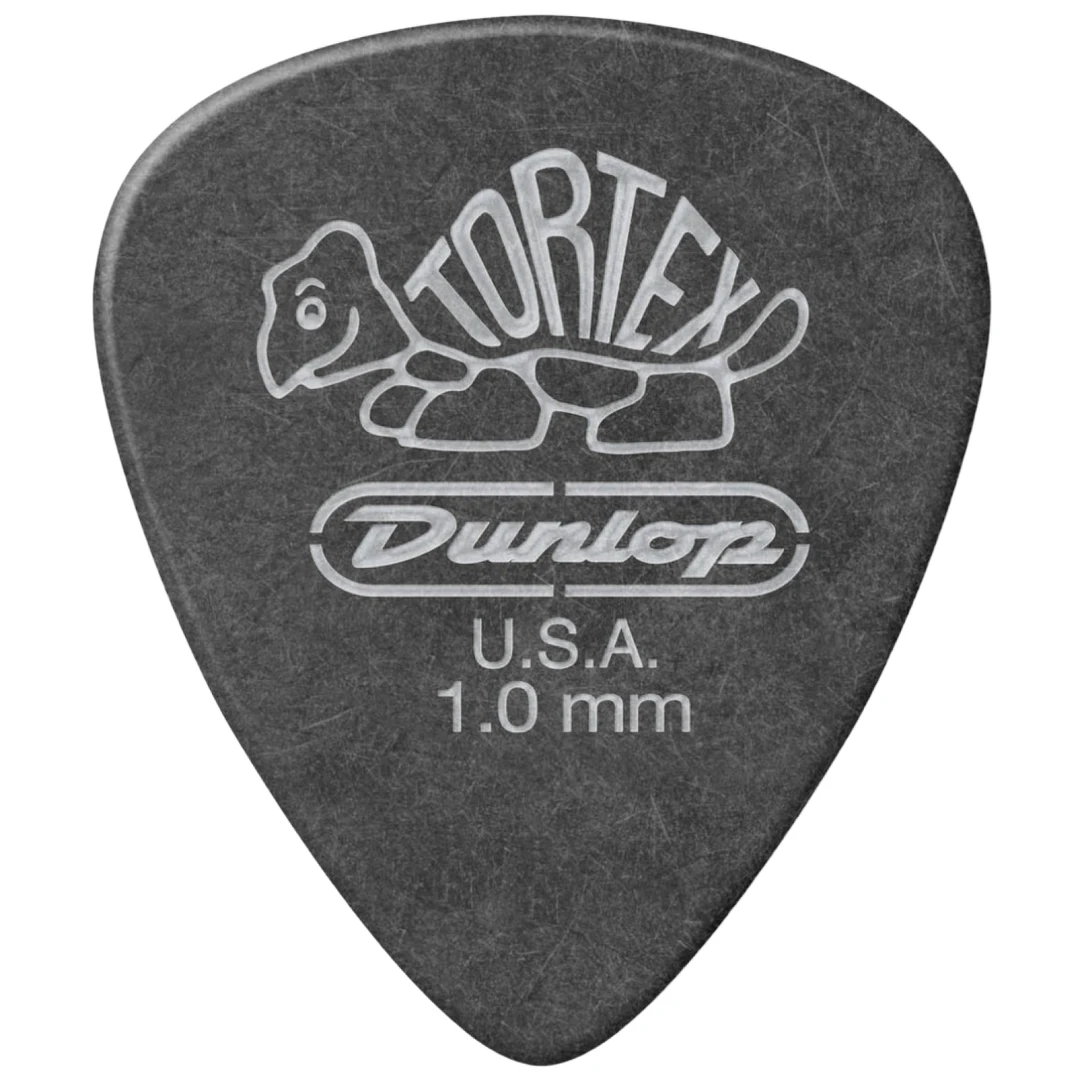 Набор медиаторов Dunlop 488P1.0 Tortex Pitch Black Standard