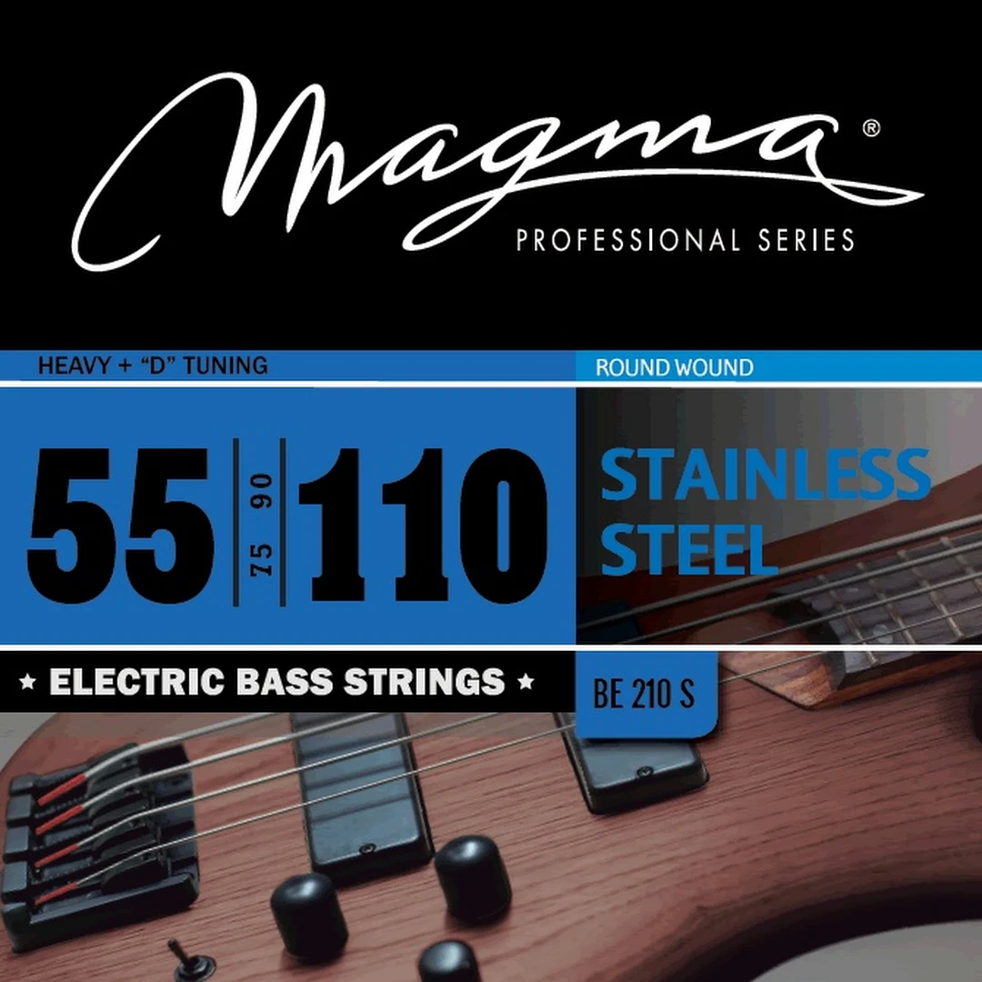 Струны для бас-гитары Magma Strings BE210S 55-110