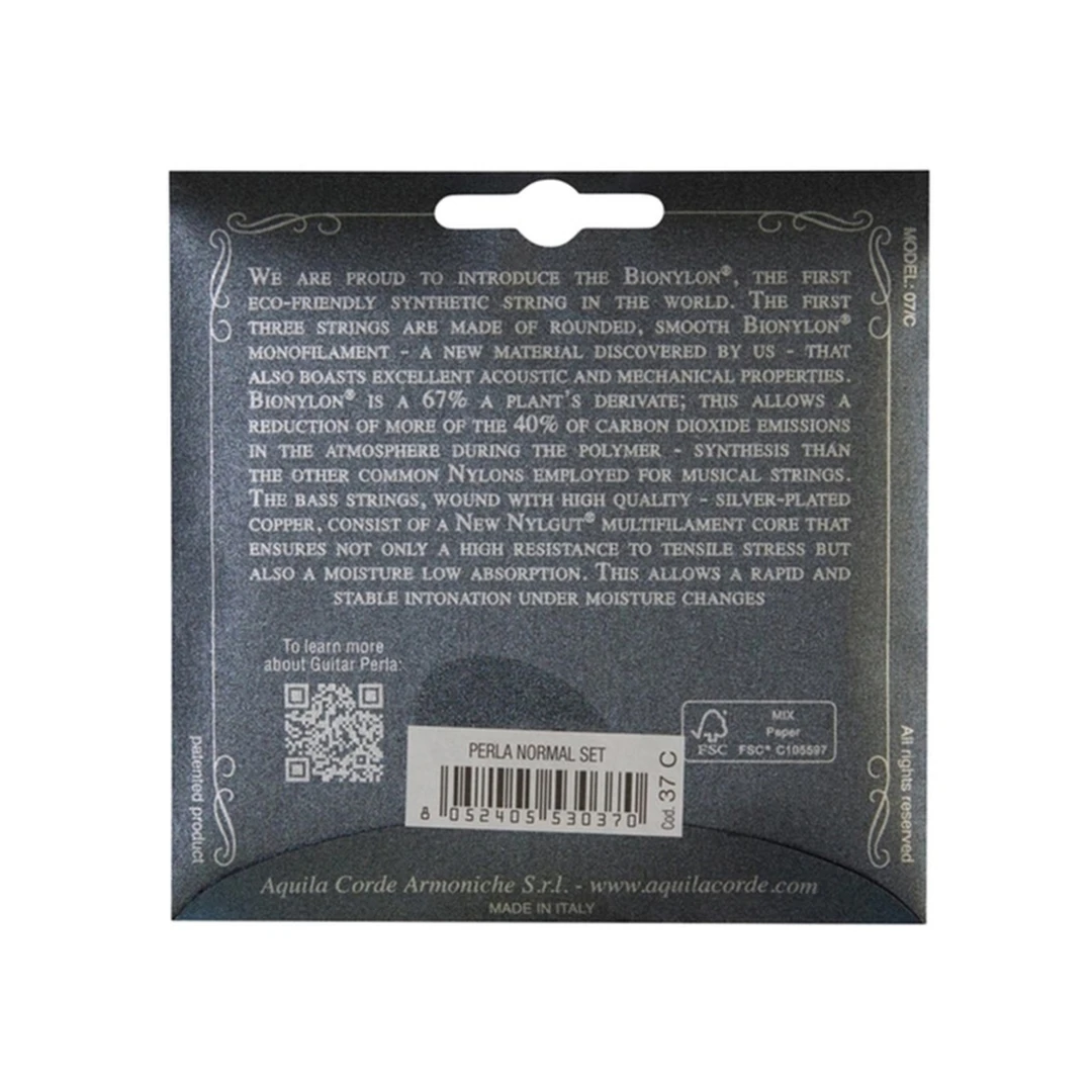 Струны для классической гитары Aquila Perla 37C