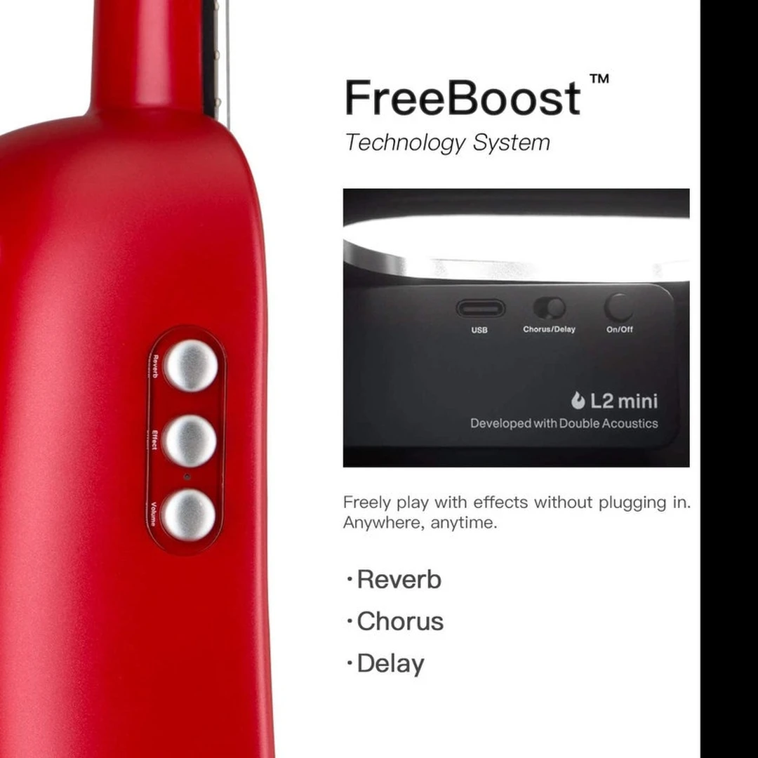 Укулеле Lava U 23" Sparkle Red