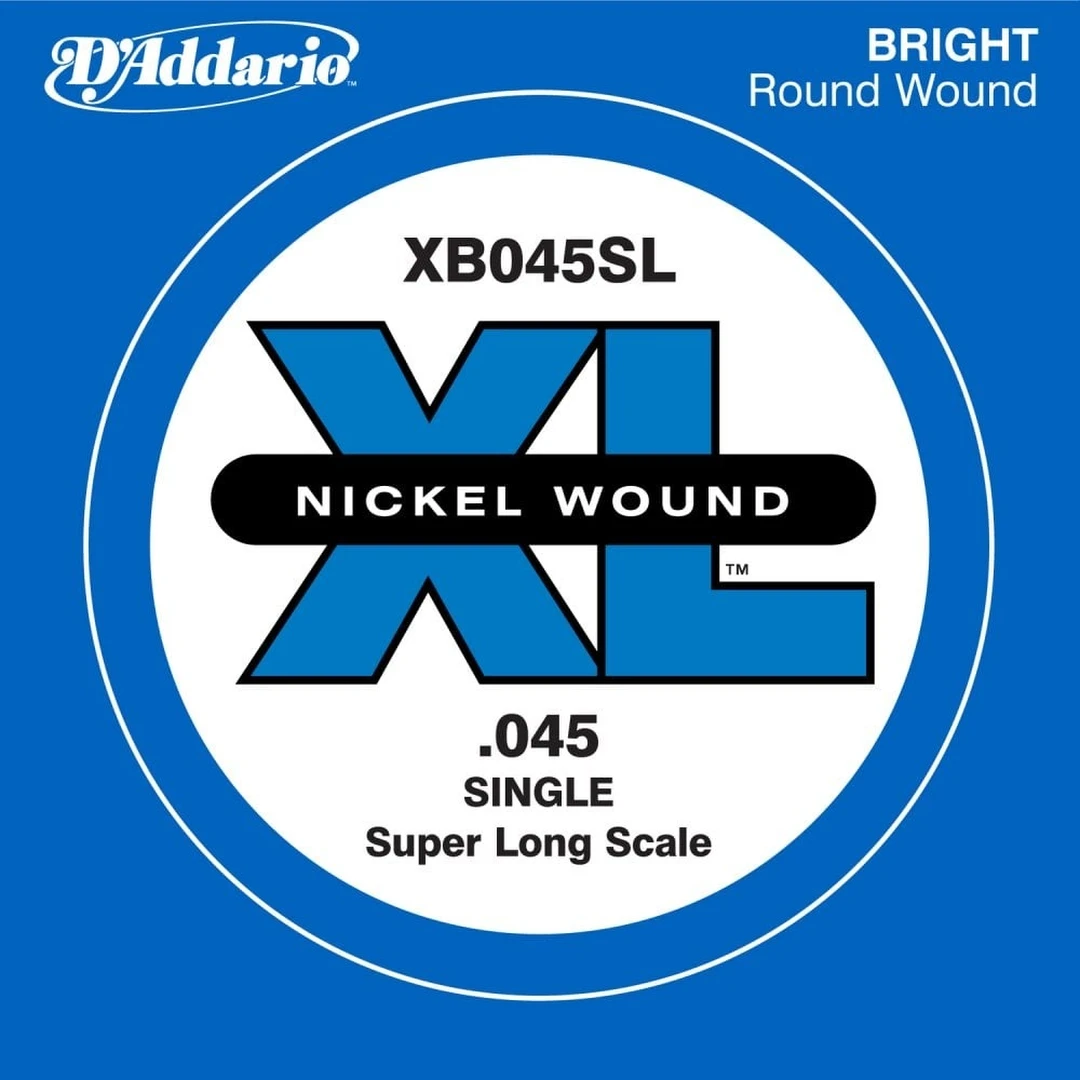 Струна для бас-гитары D'Addario XB045SL Nickel Wound