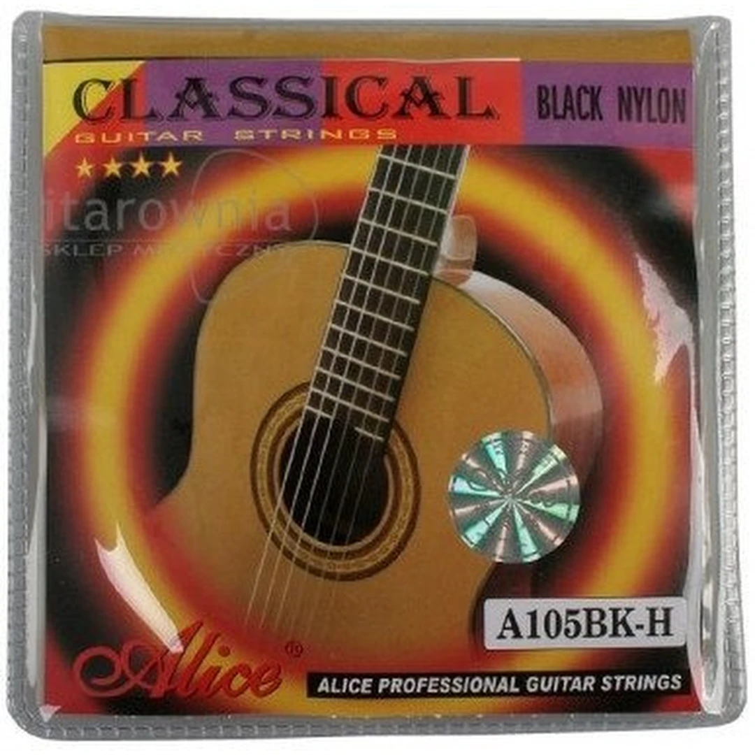 Струны для классической гитары Alice A105BK-H