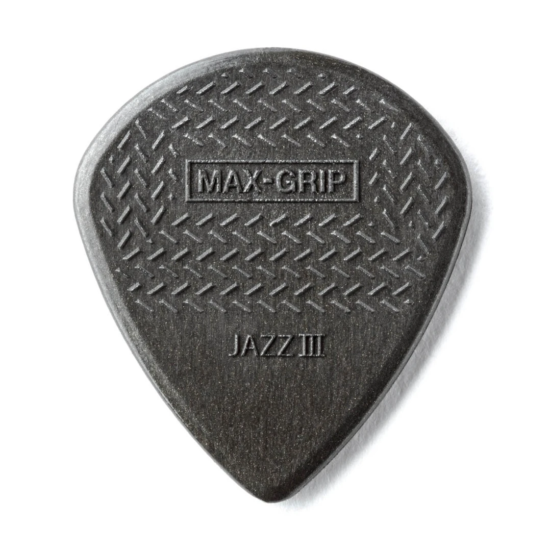 Набор медиаторов Dunlop 471P3C Max Grip Carbon Jazz III 1.38