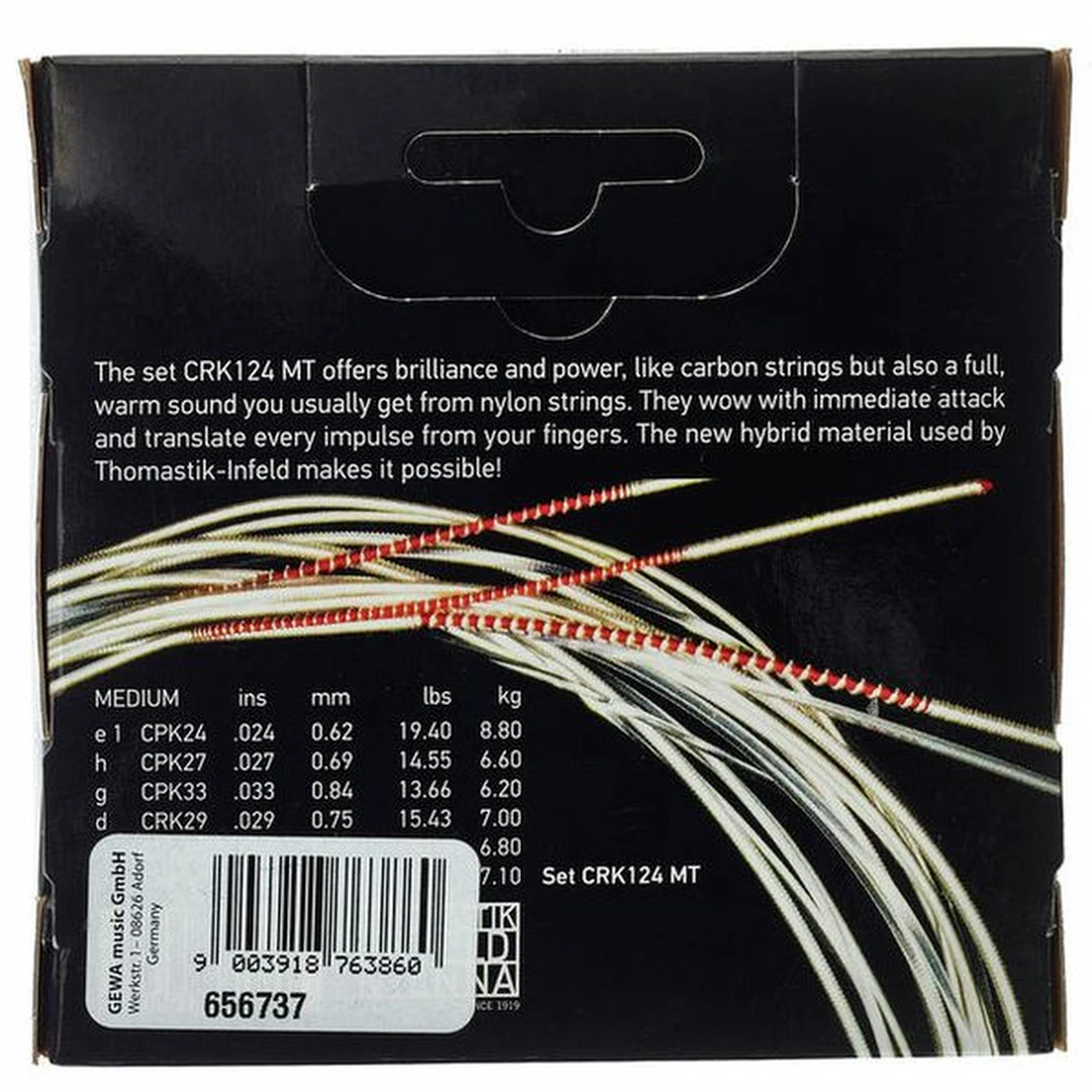 Струны для классической гитары Thomastik CRK124MT