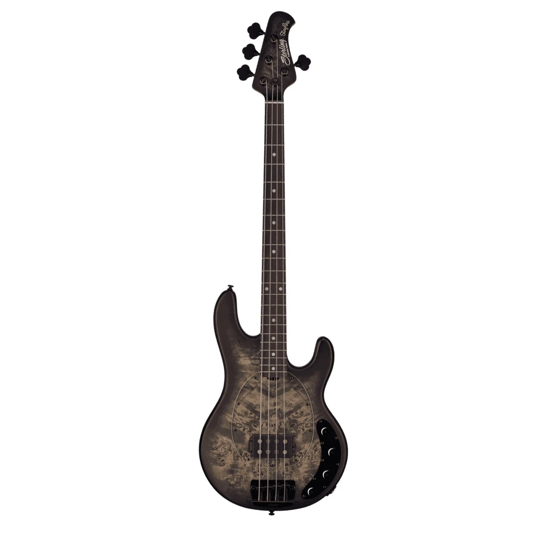 Бас-гитара Sterling by MusicMan StingRay Ray34PB Trans Black