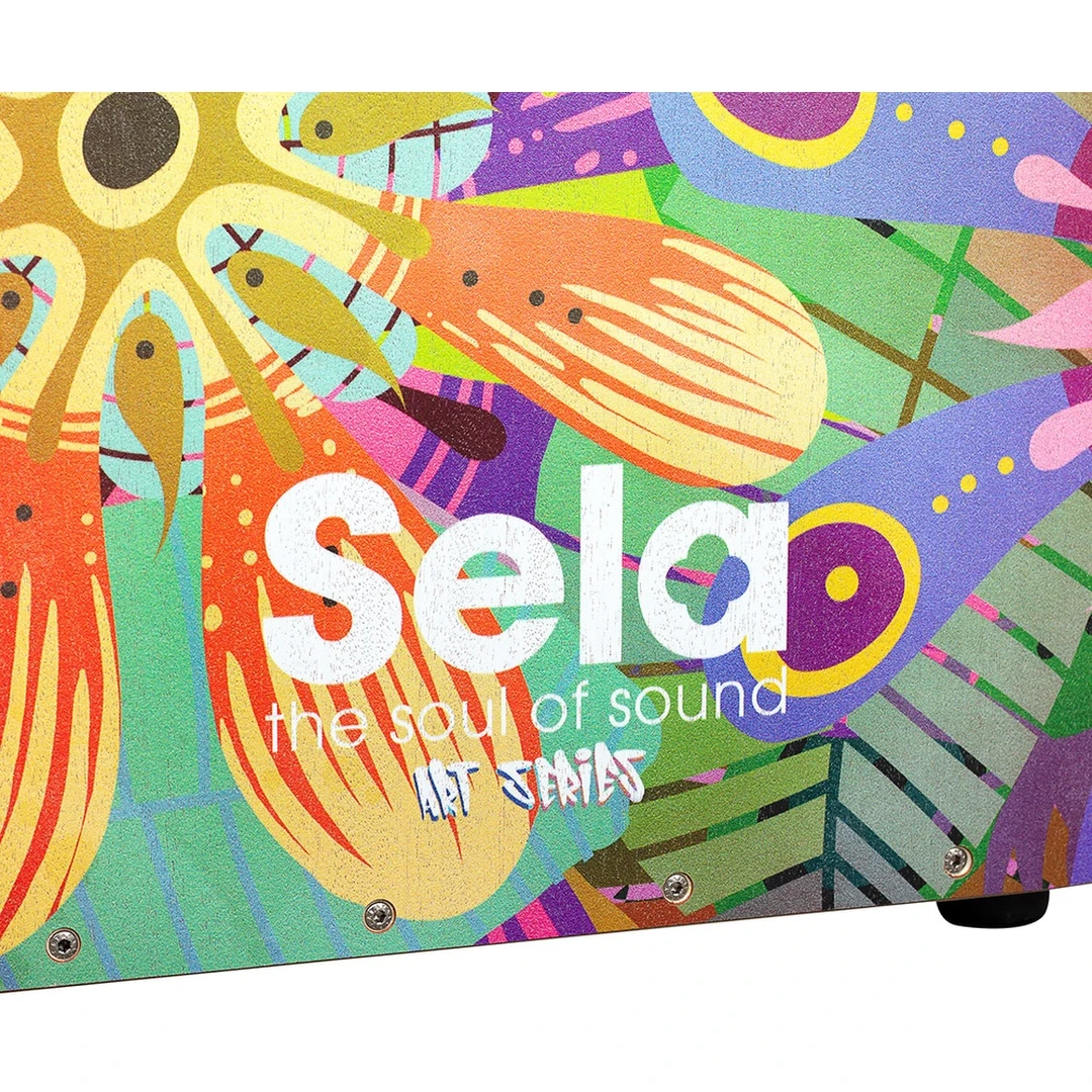 Кахон Sela SE 179 Art Series Flower Power