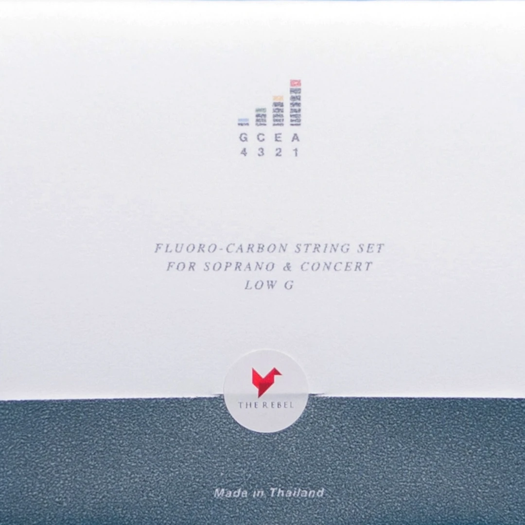 Струны для укулеле Rebel Excella Concert &amp; Soprano Low G