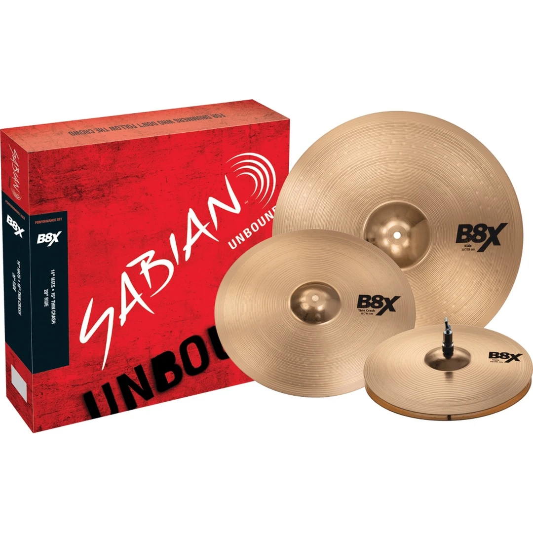 Комплект тарелок Sabian B8X Performance Set
