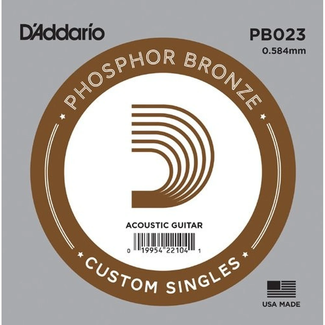 Струна для акустической гитары D’Addario PB023