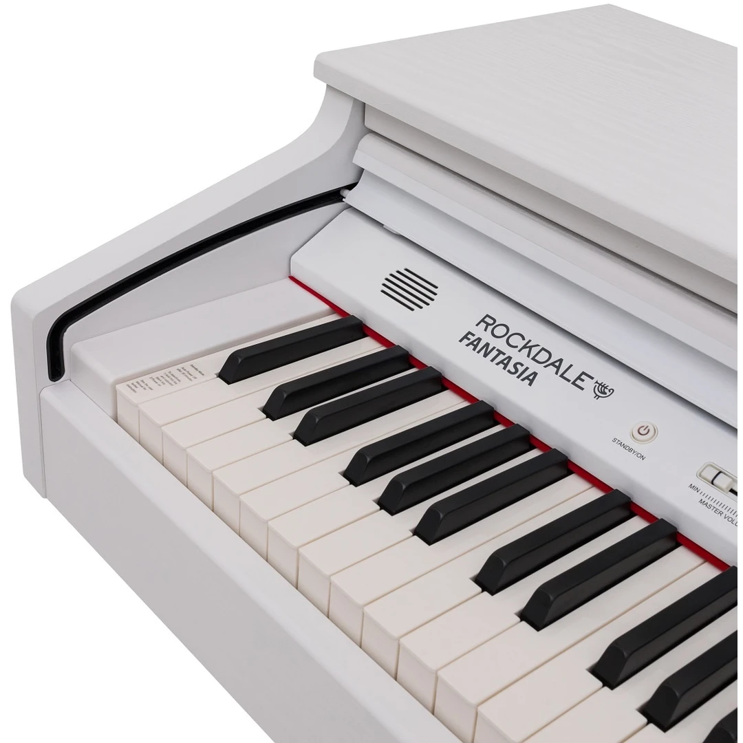 Цифровое пианино Rockdale Fantasia 128 Graded White