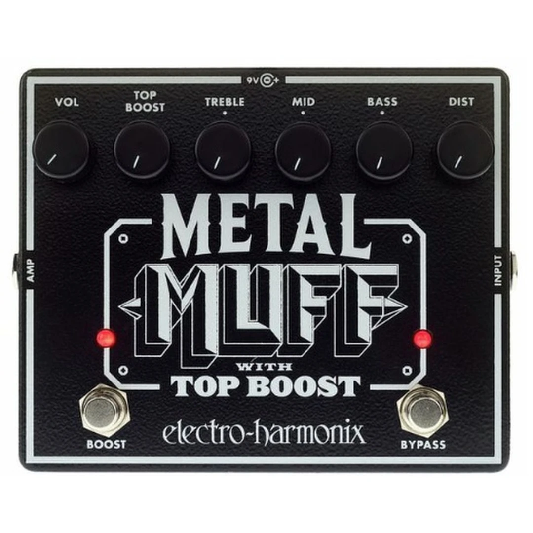 Педаль эффектов Electro-Harmonix Metal Muff w/Top Boost