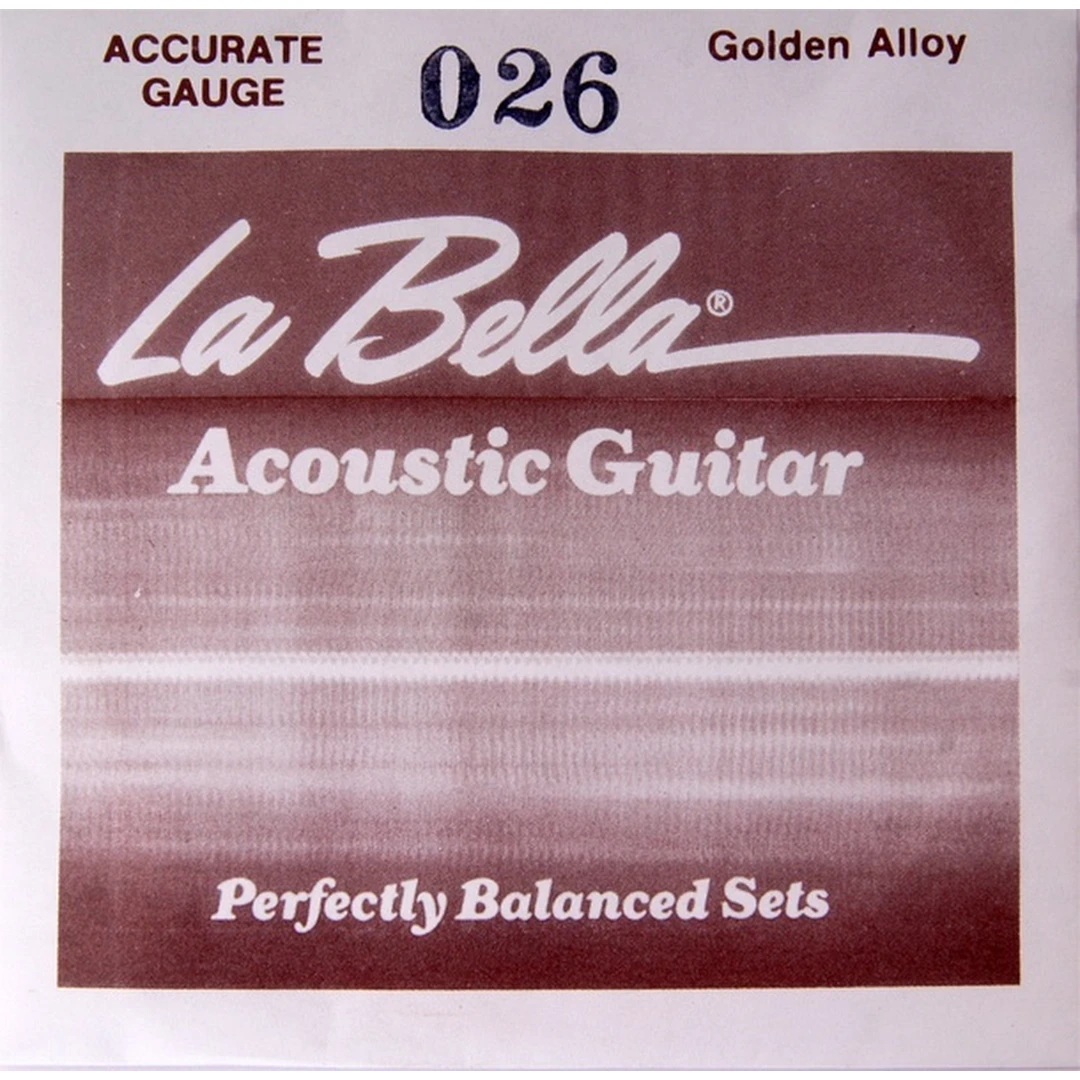 Cтруна для акустической гитары La Bella GW026