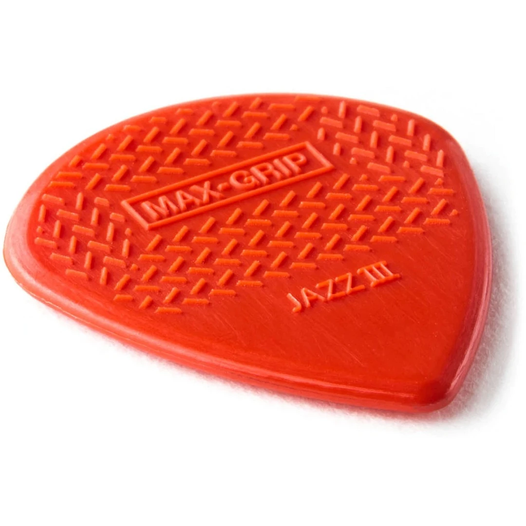 Медиатор Dunlop 471R3N Nylon Max-Grip® Jazz III