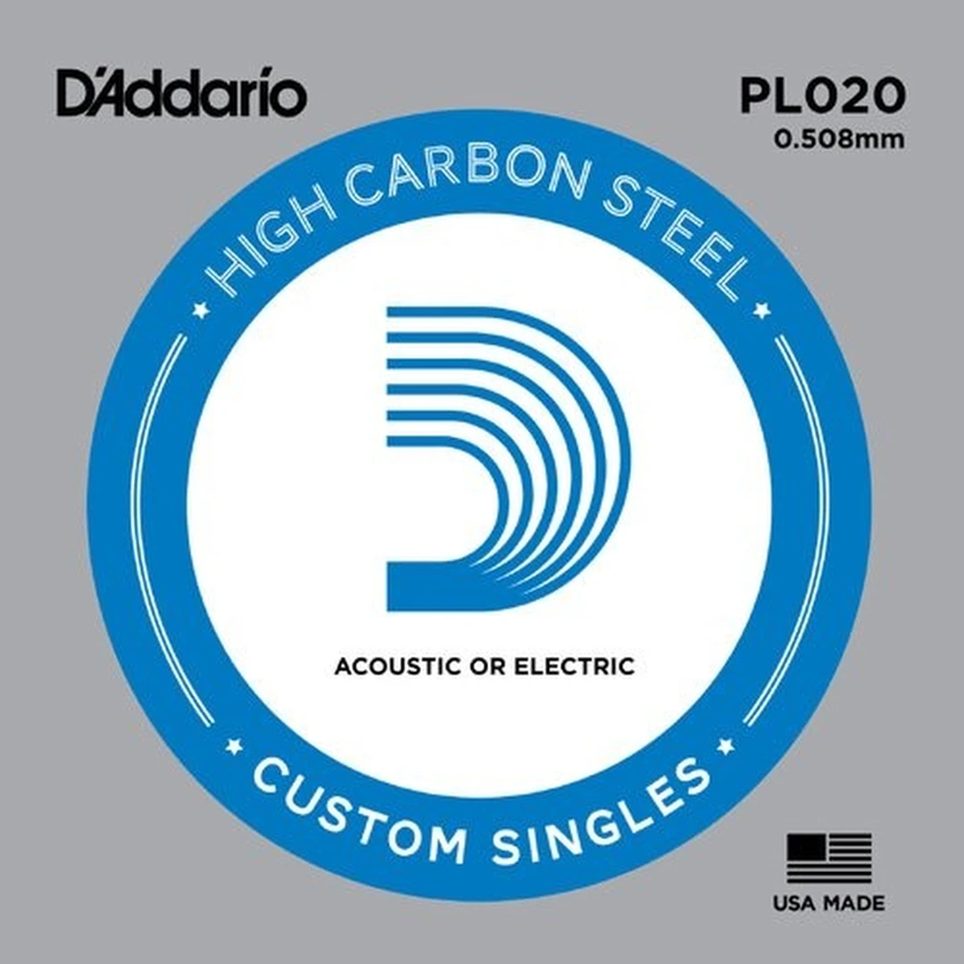 Струна для гитары D'addario PL020