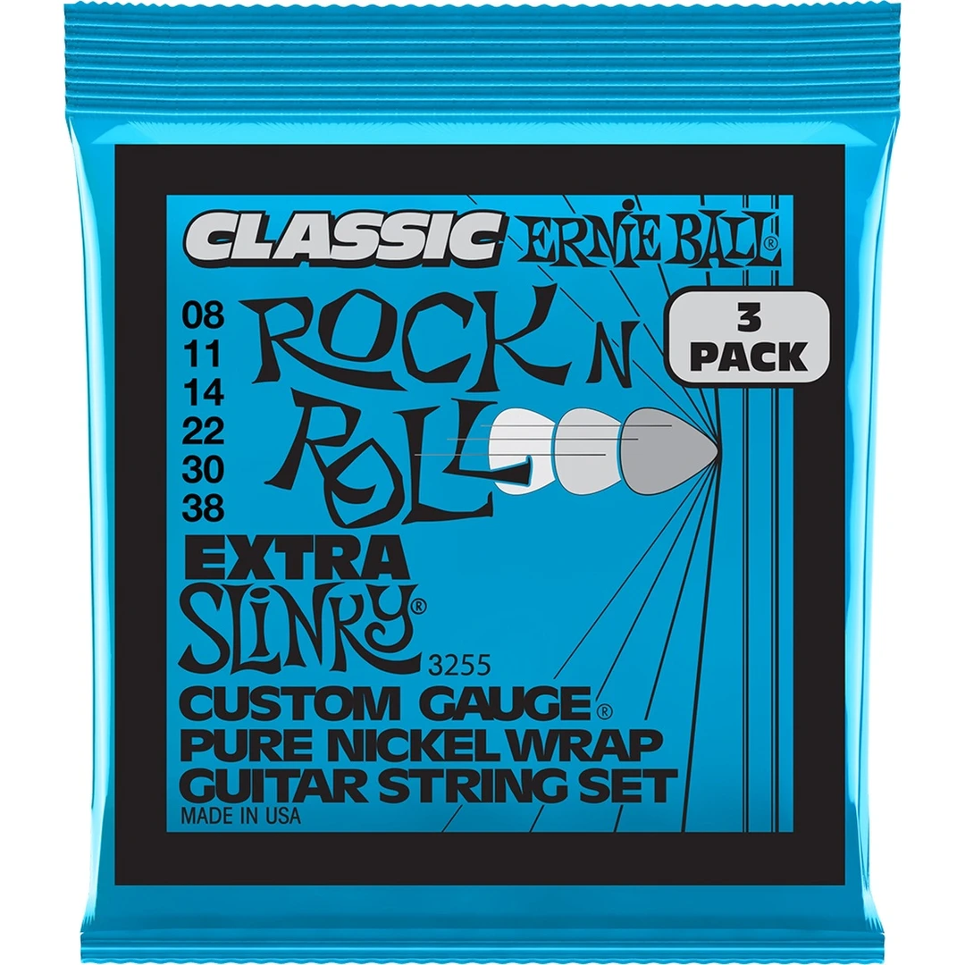 Струны для электрогитары Ernie Ball 3255 8-38