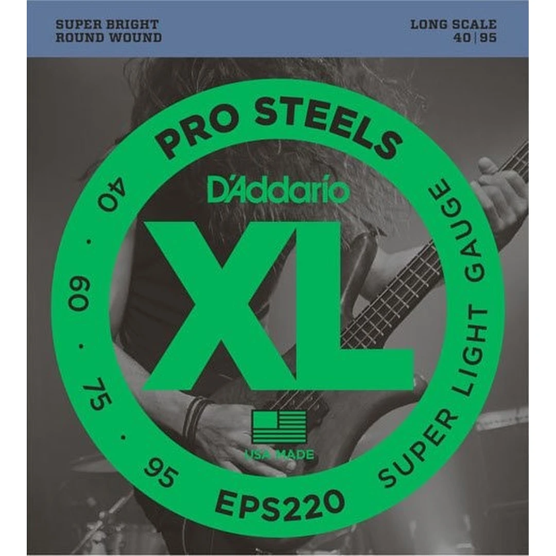 Струны для бас-гитары D’Addario EPS220 40-95
