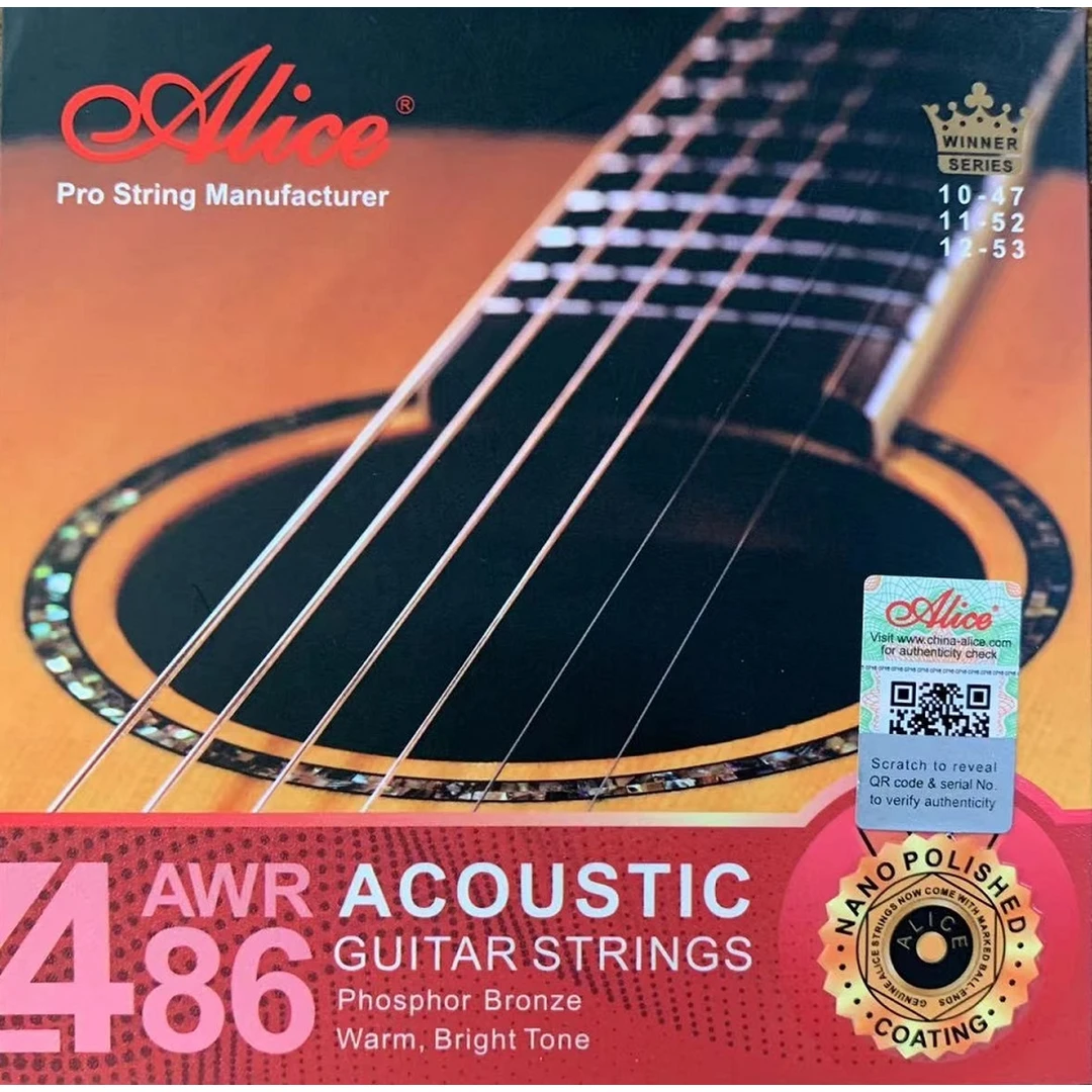 Струны для акустической гитары Alice AWR486-XL