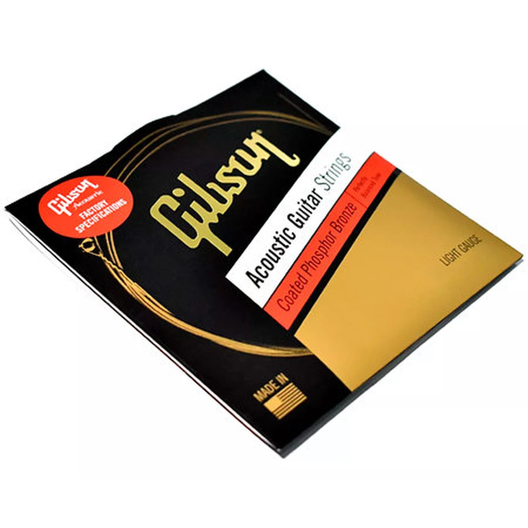 Струны для акустической гитары Gibson SAG-CPB13 Coated Phosphor Bronze Medium 13-56