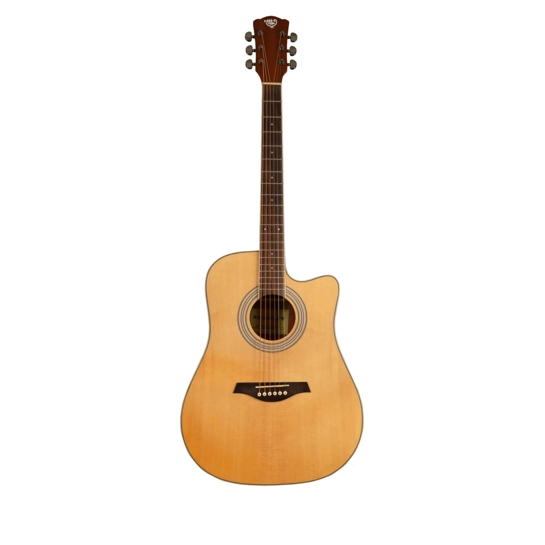 Акустическая гитара Rockdale Aurora D6 C NAT Satin