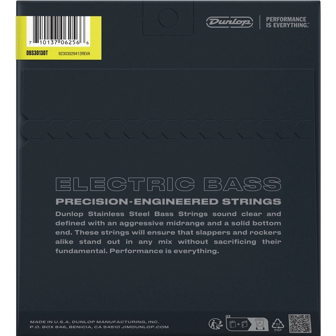 Струны для бас-гитары Dunlop DBS30130T 30-130