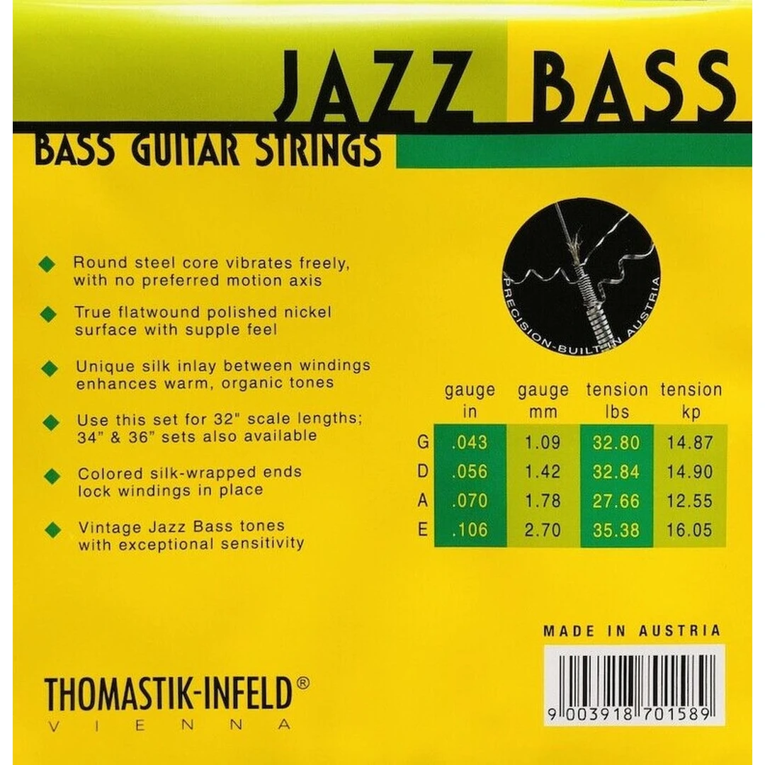 Струны для бас-гитары Thomastik JF324 43-106