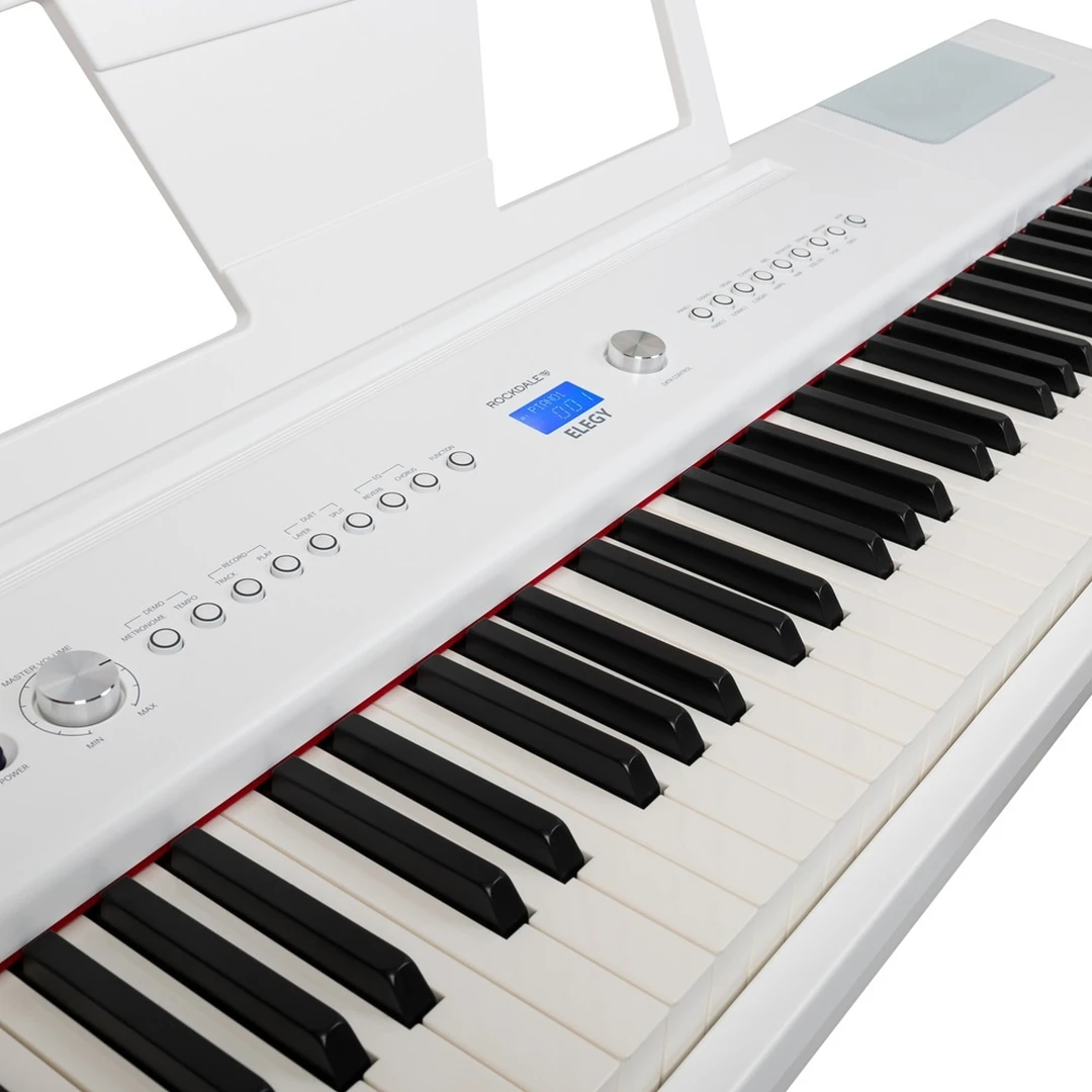 Цифровое пианино Rockdale Elegy White