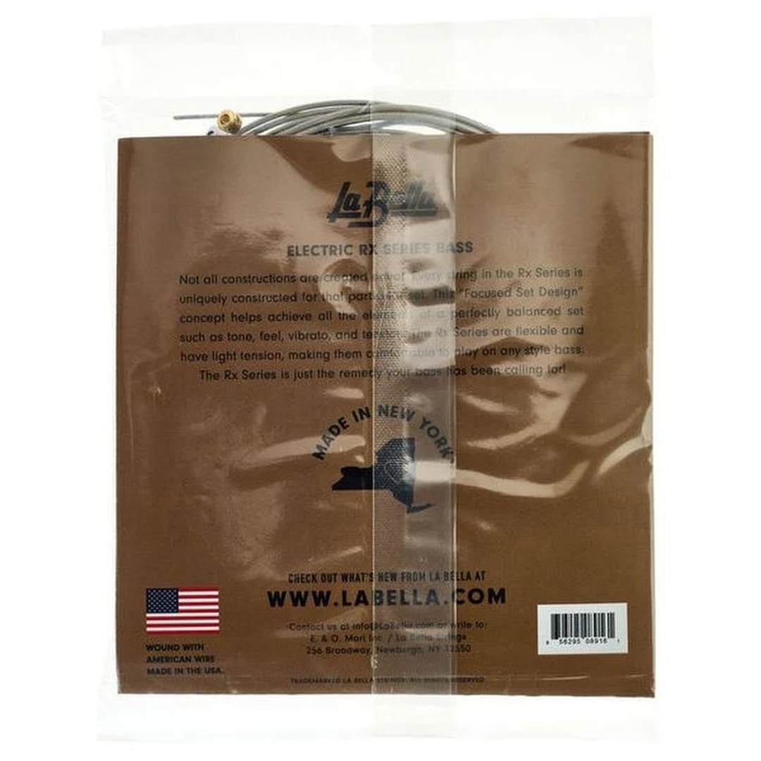 Струны для бас-гитары La Bella RX-S5A 40-118