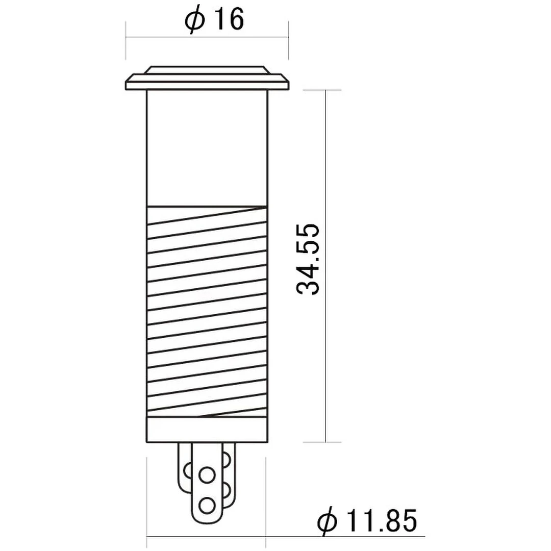 Гнездо для гитары Hosco EP-108N