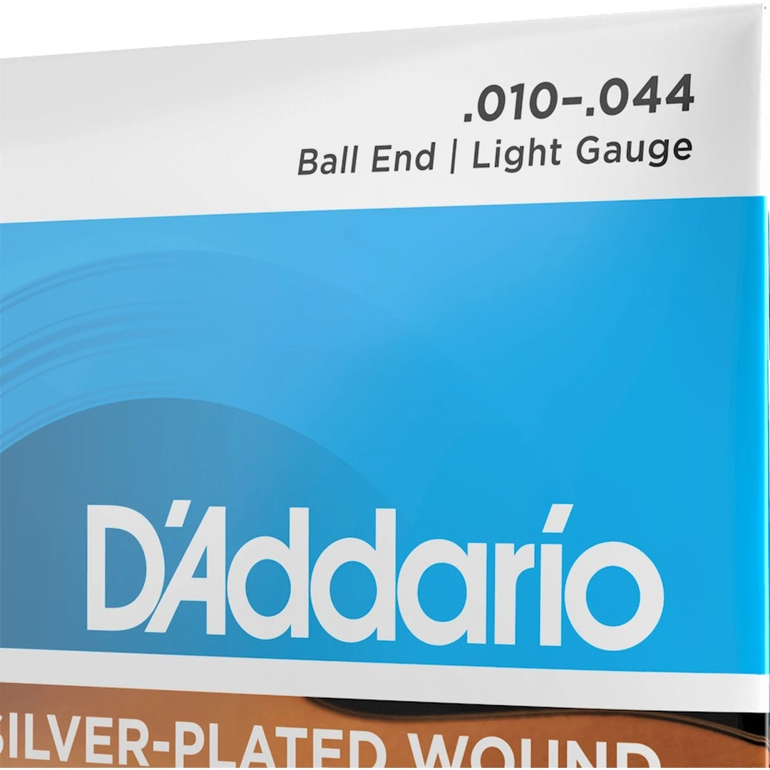 Струны для акустической гитары D'Addario EJ83L Light 10-44